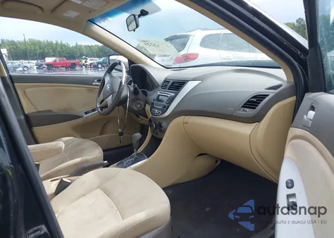 2014 Hyundai Accent Gls z USA, uszkodzony, nr VIN KMHCT4AE0EU777148